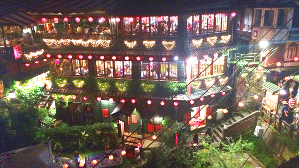 台湾観光名所・九フン（Jiu fen）。